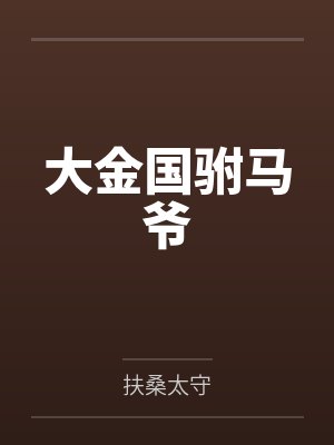 震国驸马爷小说