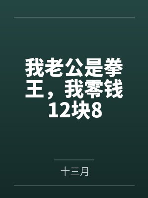 我老公是拳王,我零钱12块8 我老公是拳王,我零钱12块8